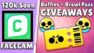 PLAYING WITH VIEWERS ⚠️ BRAWL PASS + BUFFIES GIVEAWAY ⚠️ FACECAM