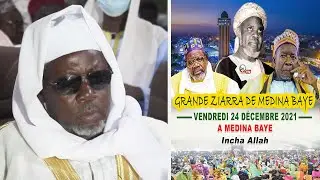 (Vidéo) Ziarra Médina Baye 2021: Kaddu Cheikh Mahi Cheikh Serigne Mbaye Niass