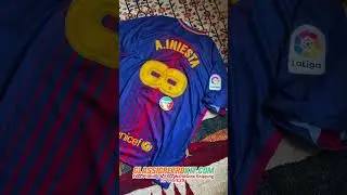 Barcelona Home 2017 2018 Football Jersey  #classicfootballshirts #classicshirts #footballshirts