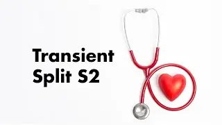 Transient Split S2 - Heart Sounds - MEDZCOOL