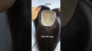 Silk Mirage Hair Topper for Women. 🙋&zwj;♀️👩&zwj;🦰🧐 #wigs #toppers #haircut #customizehairlineforfrontonly