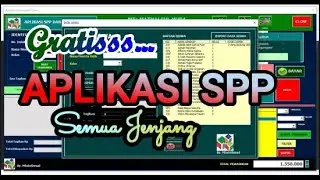 APLIKASI PEMBAYARAN  SPP || FREE DOWNLOAD