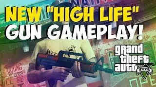 GTA 5 &mdash; НОВЫЙ геймплей &laquo;ВИНТОВКА БУЛЛПАП&raquo;! НОВЫЙ геймплей оружия из дополнения &laquo;High Life&raquo;! &laquo;Патч 1.13&raquo; (GTA 5)