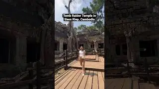 Tomb Raider Temple in Siem Riep, Cambodia