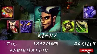 HoN | Mid Wars | Klanx | `Toki | 1847 MMR