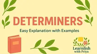 “DETERMINERS in English