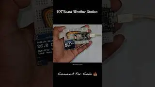 IOT Based Weather Station|Weather Monitoring with Esp8266|Weather update|Weather update with display