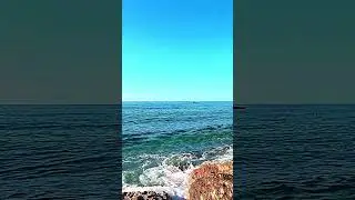 Mediterranean Sea View #mediterraneansea #oceanwavesounds #coastalviews