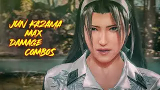 Tekken 8 Jun Kazama Insane Max Damage combos