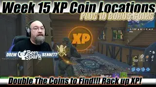 **ALL TWENTY XP COIN LOCATIONS!!!! ** (Week 15 Season 5 Chapter 2) - XP Coin Guide - FORTNITE