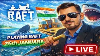 🌊RAFT LIVE Day 2 🌊 Survival Continues | Building Bigger & Exploring More! - EP2