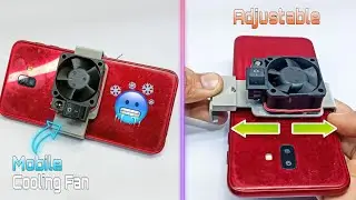How To Make Mobile Cooling Fan🥶😍|How to make mobile cooler at home