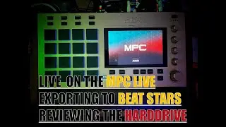 MPC Live (Exporting Beats) For Beatstars  Guitar & Roli Seaboard Rise II