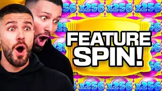 AYEZEE HITS THE CRAZIEST FEATURE SPIN WIN EVER!