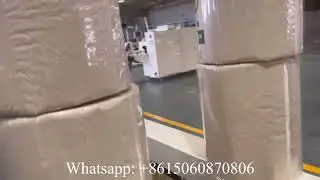 Good price individual maxi roll paper CPP film packing machine