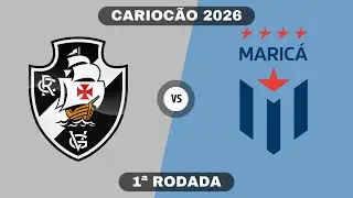 VASCO x MARICÁ | Cariocão 2026 | 1ª Rodada | Simulação PES 21