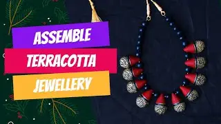How to assemble Terracotta Jewellery using Gear Wire