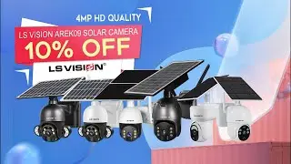 LS VISION Solar Outdoor Camera Save Big On Great Deal