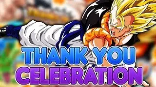 HUGE DOKKAN THANK YOU CELEBRATION W/ SUPER GOGETA & JANEMBA! Dragon Ball Z Dokkan Battle