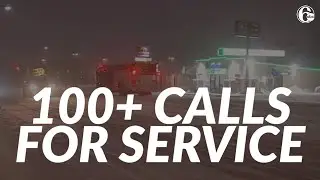Over 100 calls for service during height of winter storm in Delaware County, Pennsylvania