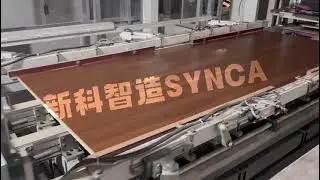 High-efficiency short cycle veneer production line#machine #manufacturing#productionline #press