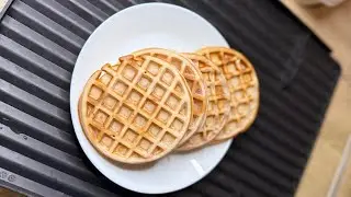 Waffle de morango 