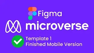 Microverse Mobille First Project - Figma Template 1 - Module 1 - Week 1 - Day 4