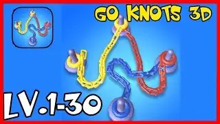 Go Knots 3D IOS Gameplay Level 1-30