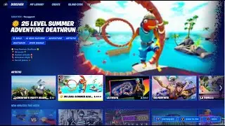 25 LEVEL SUMMER ADVENTURE DEATHRUN : FORTNITE - by fhsupport