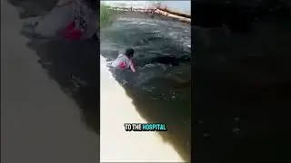 Croc Attack in Philippines #shorts #philippines