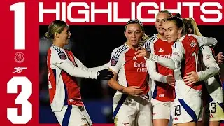 RUSSO AT THE DOUBLE! | HIGHLIGHTS | Everton 1-3 Arsenal | WSL