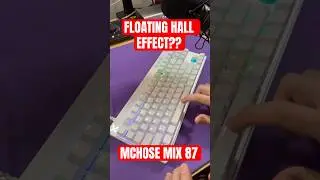 MCHOSE Mix 87 Unboxing - Jet 75 Successor, Wooting Killer? #halleffect #soundtest #gamingkeyboard