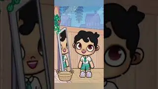 ideia de look escolar fofo no avatar world.