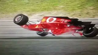 Flying like Mark Webber at Valencia 2010 but this time at Eau Rouge! | F1 Challenge 99-02 Spa Moment