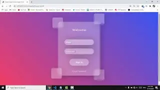 Glassmorphism Beautiful Login Form Using HTML | Pure CSS | Glassmorphism Tutorial | UI design | CSS3