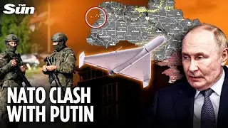 Poland BLASTS Putin&rsquo;s drone swarm 'sent to test West' in 'unprecedented violation'