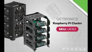 UCTRONICS Metal Raspberry Pi Cluster