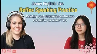 Jenny English Live: Speaking Practice, Reading Skills & Smart Vocabulary Tips