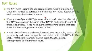 NAT Rules in Cloud NAT in Google Cloud (GCP) Part-2