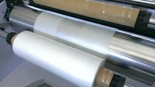 HDPE gusset film extruder