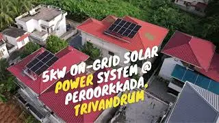 5kW On-Grid Solar System Installation in Kerala | PM Surya Ghar Solar Subsidy Scheme   #solarkerala