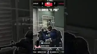 Para que enemigos con estos compa&ntilde;eros... #cs #csgo  #csgomoments #gaming #esports #laligapro