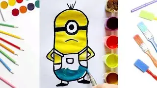 MINION DRAWING EASY | LEAEN TO DRAW MINION #minion #minions #minionstuart #easydrawing