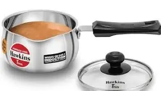 Hawkins 1 Litre Tpan, Stainless Steel Tea Pan Induction  Pan,#unboxing #review #cooker #hawkins