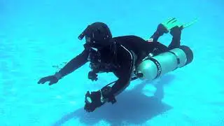 full gear sidemount diving cave trial, because Knowledge is essential, Survival is practical