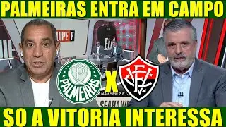 🟢⚪PALMEIRAS X VITÓRIA ⚽🔥 ZINHO E PASCOAL DEBATEM A DESPEDIDA DE RAPHAEL VEIGA 🗣️💥