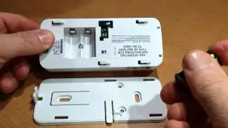 DSC Wireless Glassbreak Battery Replacement