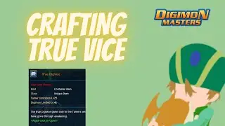 DIGIMON MASTERS ONLINE (DMO)/CRAFTEANDO EL TRUE DIGIVICE/CRAFTING THE TRUE DIGIVICE.