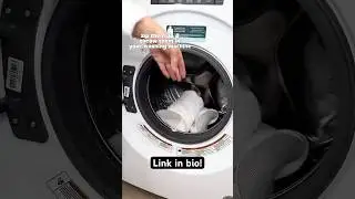 🚨🫵 How you wash your shoes In The Washing Machine! Link in bio! #shorts #viralshorts #cleantok