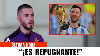 &ldquo;Era imposible pararlo&rdquo;: David De Gea explica por qu&eacute; Messi es diferente a Ronaldo